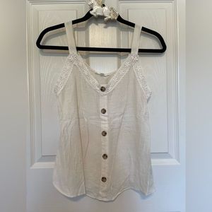 Tank Top - linen blend